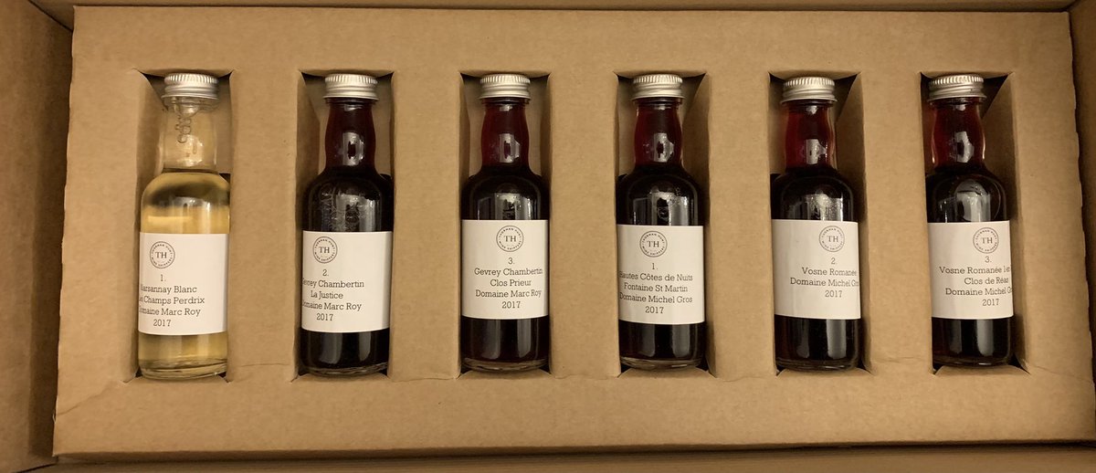 This is the sort of parcel I like to come home to! 
2017 Burgundies from @DomaineMarcRoy &amp; @DomaineMichelGros 
Looking forward to the online tasting... #Burgundy #chardonnay #pinotnoir #Ilkley <a href="/ThormanHunt/">Thorman Hunt</a>