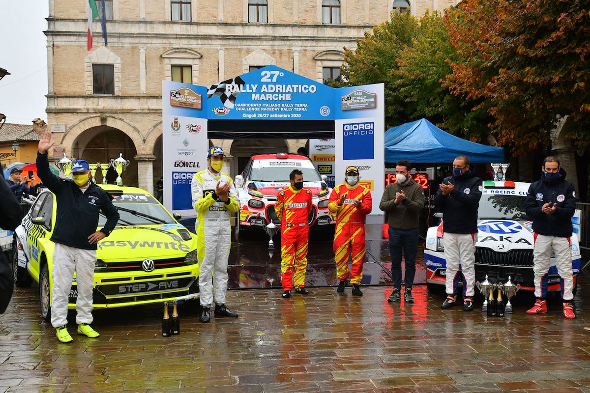 Prolungate le iscrizioni del @rallyadriatico 2021. Sarà possibile completare le procedure fino al prossimo 14 aprile.
Dettagli sul sito ufficiale rallyadriatico.it

23-24 aprile 2021 > rallyadriatico.it
#staytuned #rallyadriatico #terra #gravel #cirallyterra #rally