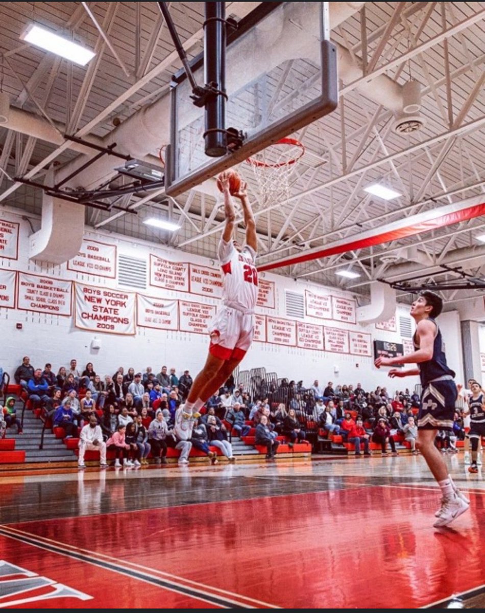 Congrats to Senior captain 6'6 F Jaden Kealey (24 ppg, 16 rpg) being named Newsday 1st team All-Long Island 👹🏀 #CMBB  #hardworkisundefeated