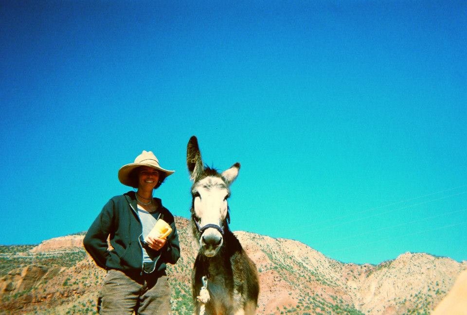 we devoured salad and quinoa, with a good chunk of the meal grown in dan and tara's garden. over beers, they told me their story. dan was from new york, but fled to the west in the 90s, where he met tara. one of their kids was born in a cave in the gila wilderness.