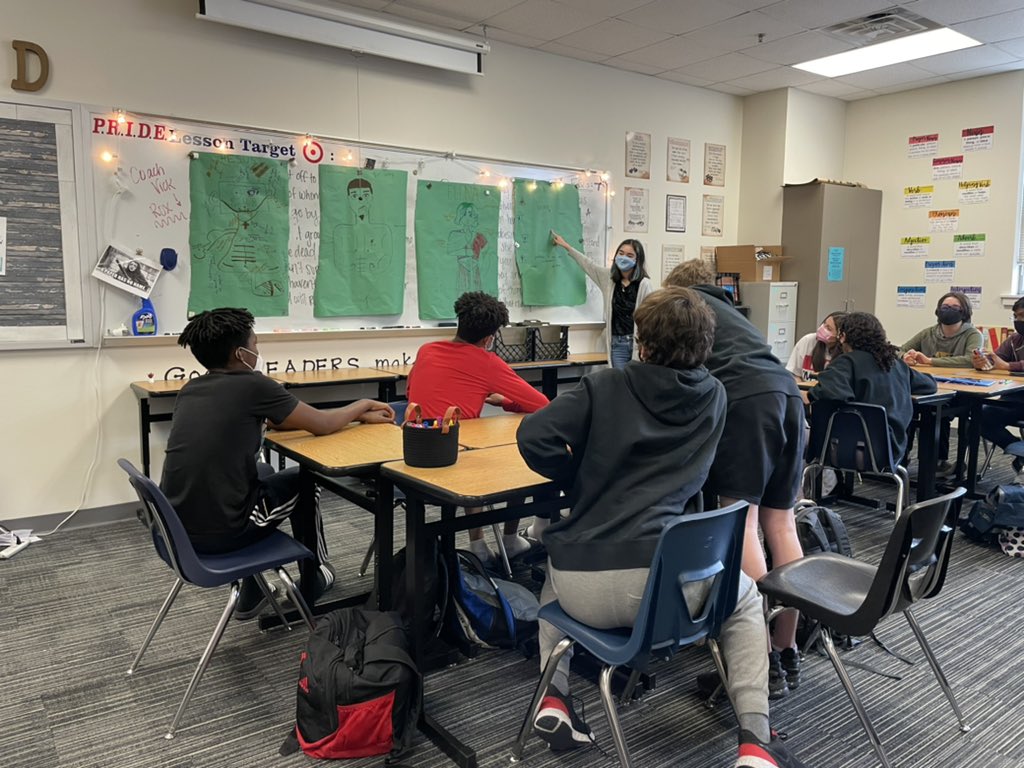 alysonvick's tweet photo. Pre AP English I students prepared for our upcoming unit over “The Odyssey” by creating ideal heroes and voting on the superior creation. The competition was fierce, the rationalizations were wild (and somewhat strange), but we are ready to dive into our last unit! @Cen10titans https://t.co/UWtdaBMrC4