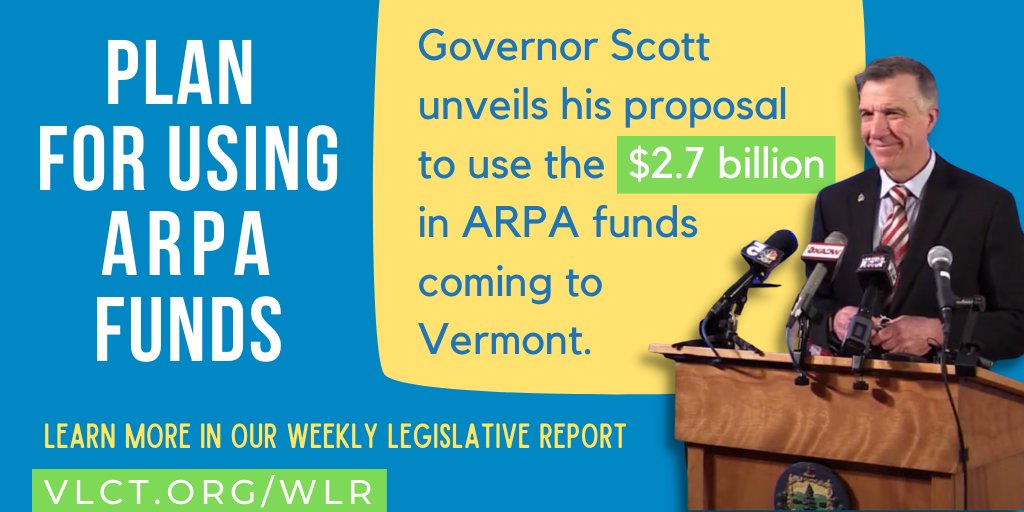 Find out about these topics and more in our latest Weekly Legislative Report at VLCT.ORG/WLR