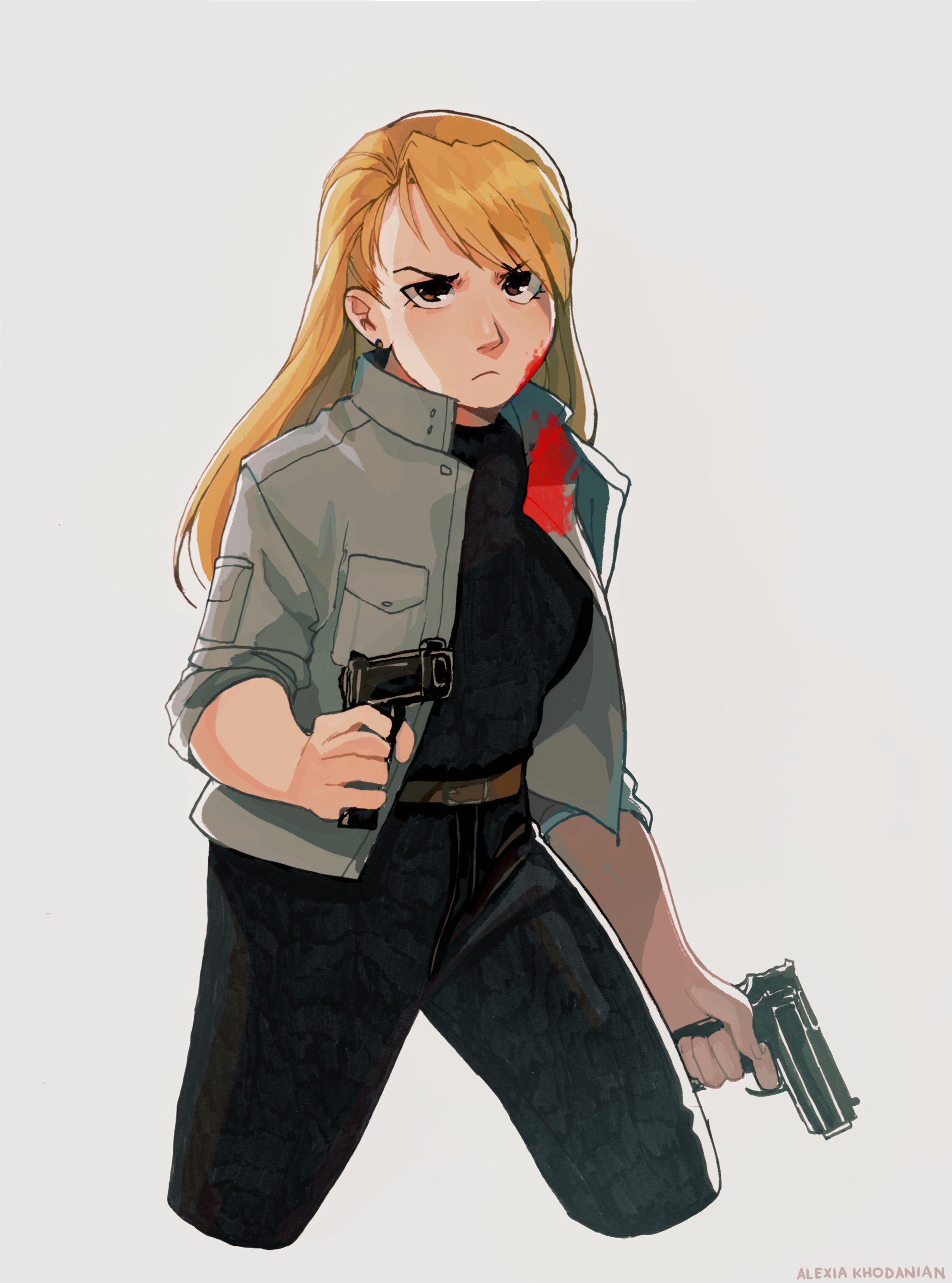 Лиза Хоукай стальной алхимик