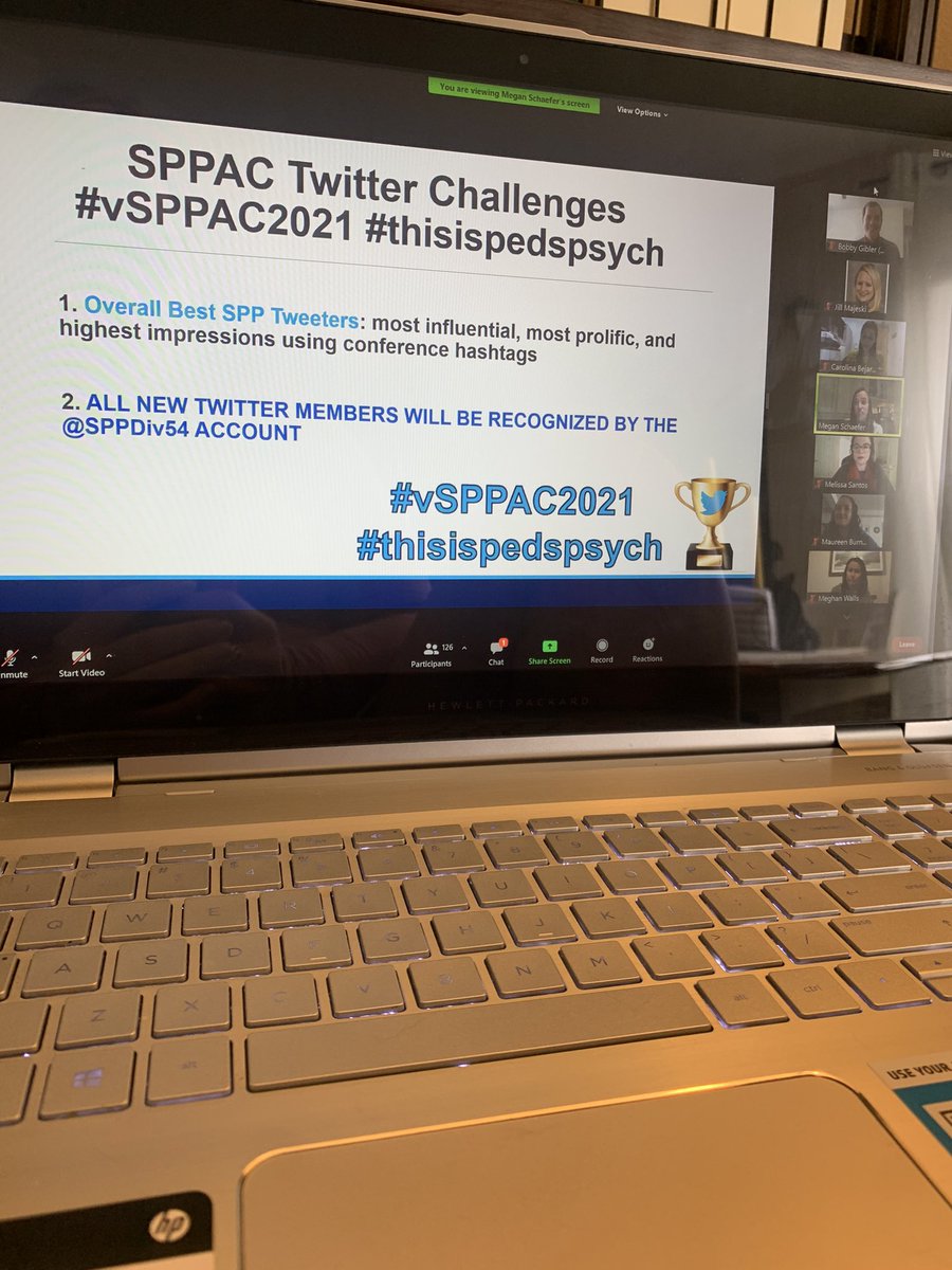 What a fun discussion about #PedsPsych & #SocialMedia. Grateful for the last 2 years of SM connection & the ability to unapologetically highlight important messages as a #PediatricPsychologist & a human. @SPPDiv54 #thisispedspsych #vSPPAC2021 #pedspsychpets #BLM #Ally #SickleCell