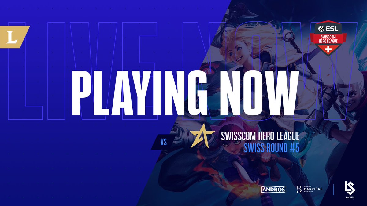 🧙‍♂️| #LeagueOfLegends

For our final match of the qualifier, we are facing <a href="/ArizenGG/">Arizen (eSports)</a> Legacy team.

Once again a clash of regions and a clash between friends.

Good luck!

#AllezLausanne #OneClickAhead