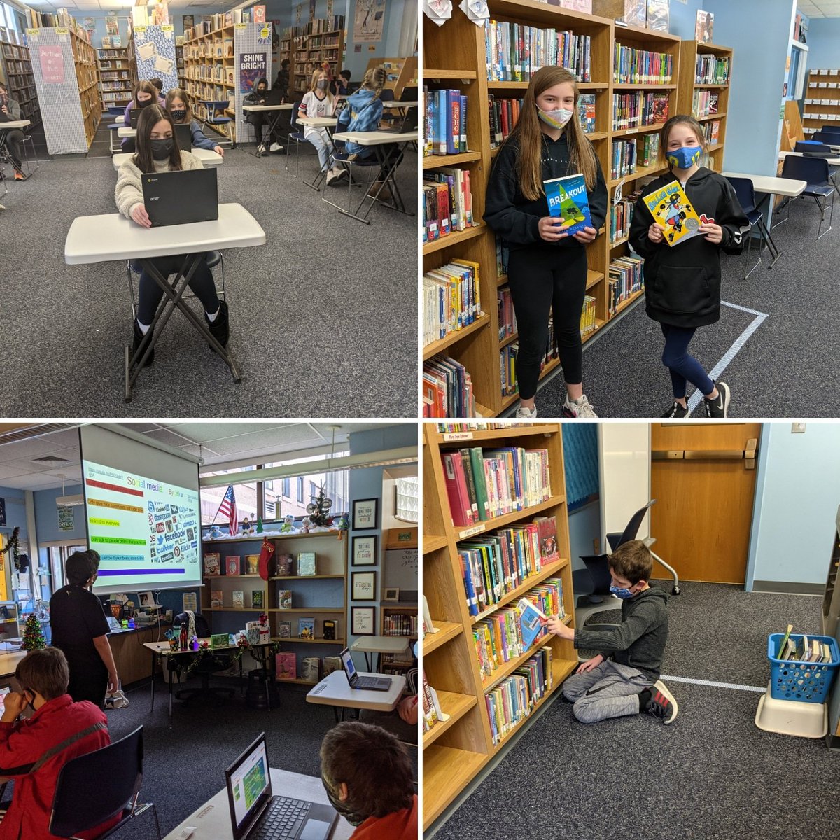 whbilibrary's tweet photo. Fourth &amp; final look back: Our own WHBI Library! Grateful we were able to move back into our space. We love all other iterations, but there's no place like home! We hope it brings you as much joy as us--thanks for celebrating! #nationallibraryweek #welcometoyourlibrary #spartatude https://t.co/txZECyrsKM