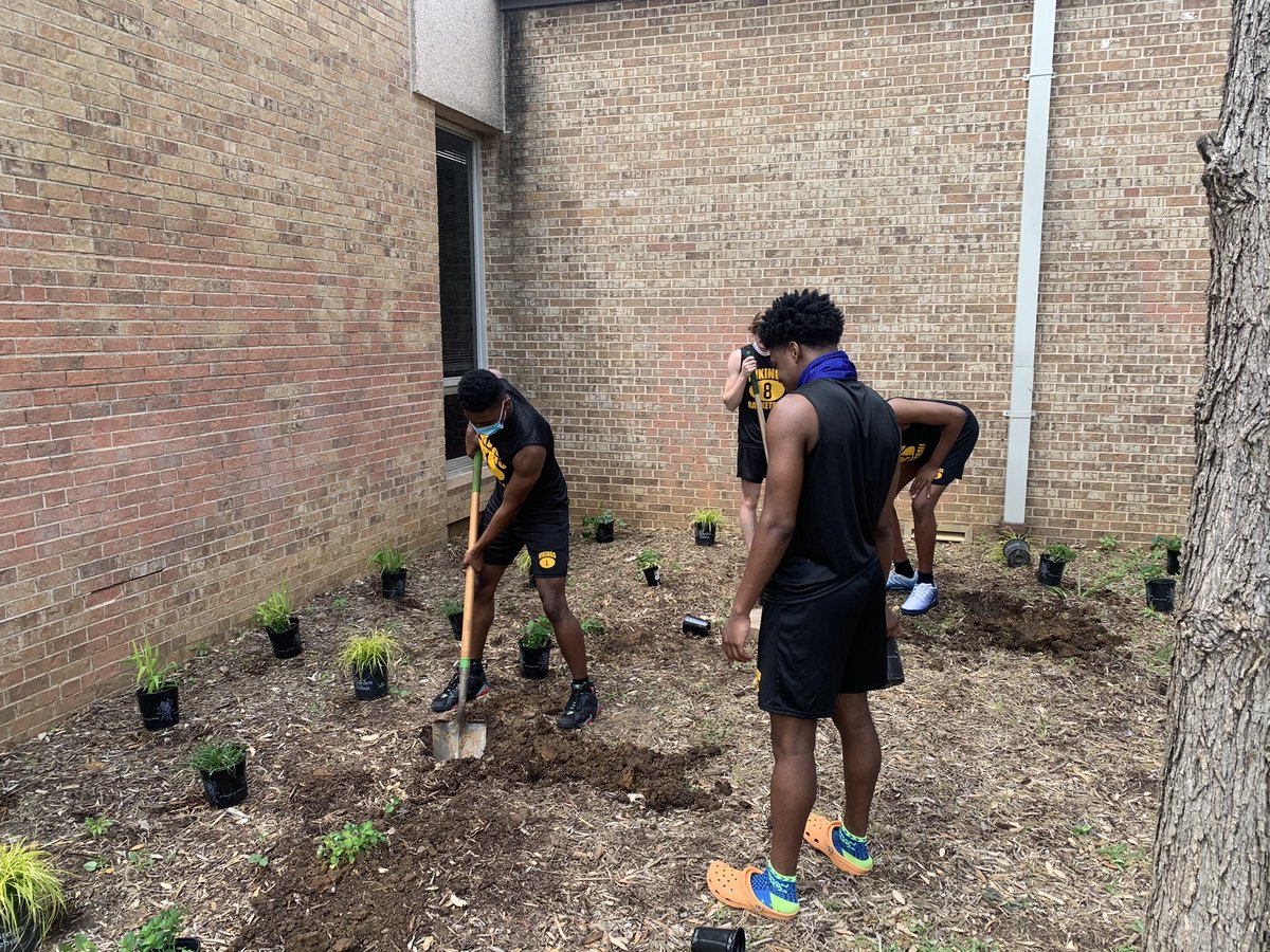 Proud of our young men doing good things off the court!
