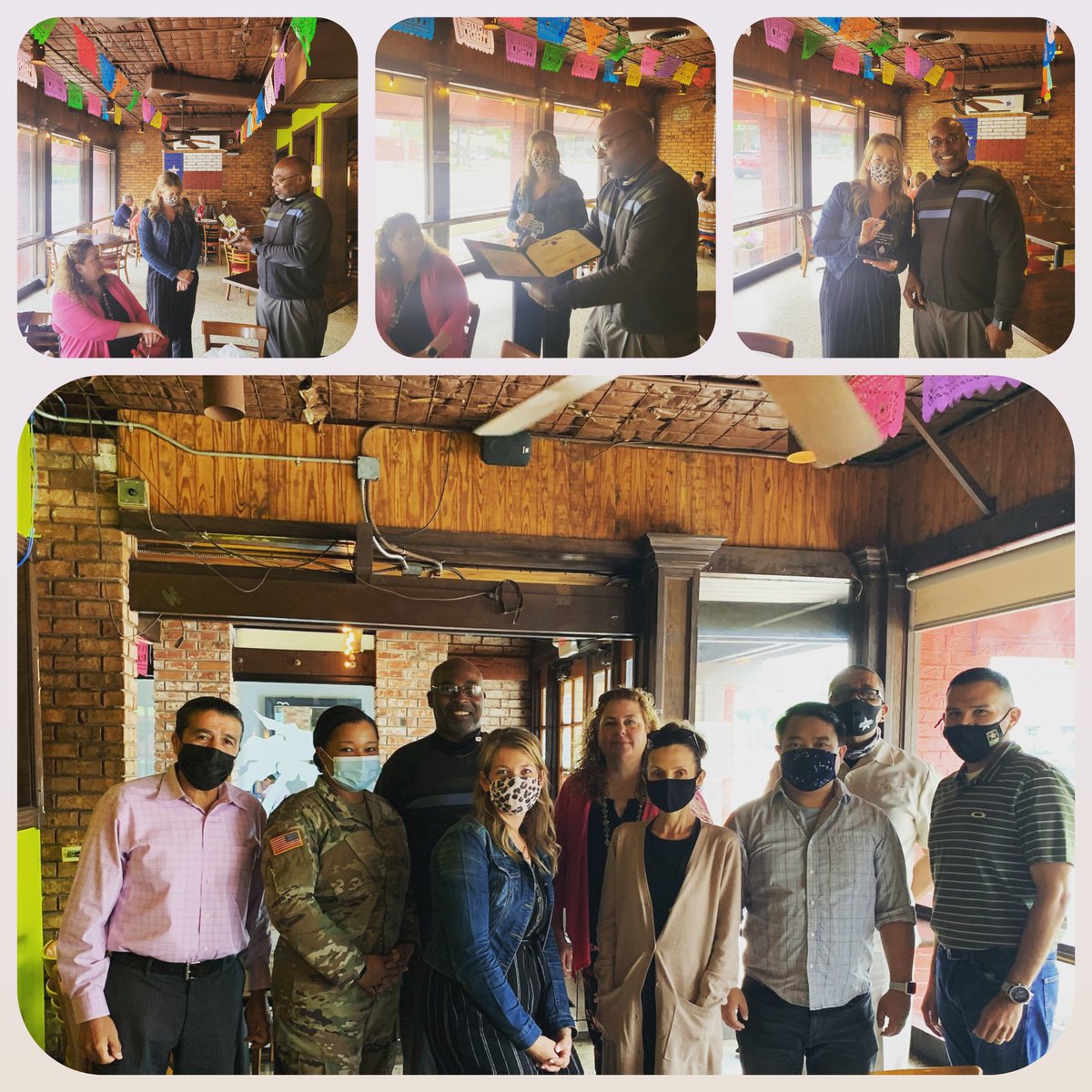 5thBrigadeROTC's tweet photo. Today is definitely a bittersweet moment as we say thank you for everything you have done as a member of the Apache Family. Danielle good luck in your new role and remember you will always be a part of Army ROTC!
#ARMYROTC 
#AgileLeaders 
#thankyou https://t.co/LxzmAcm4kQ