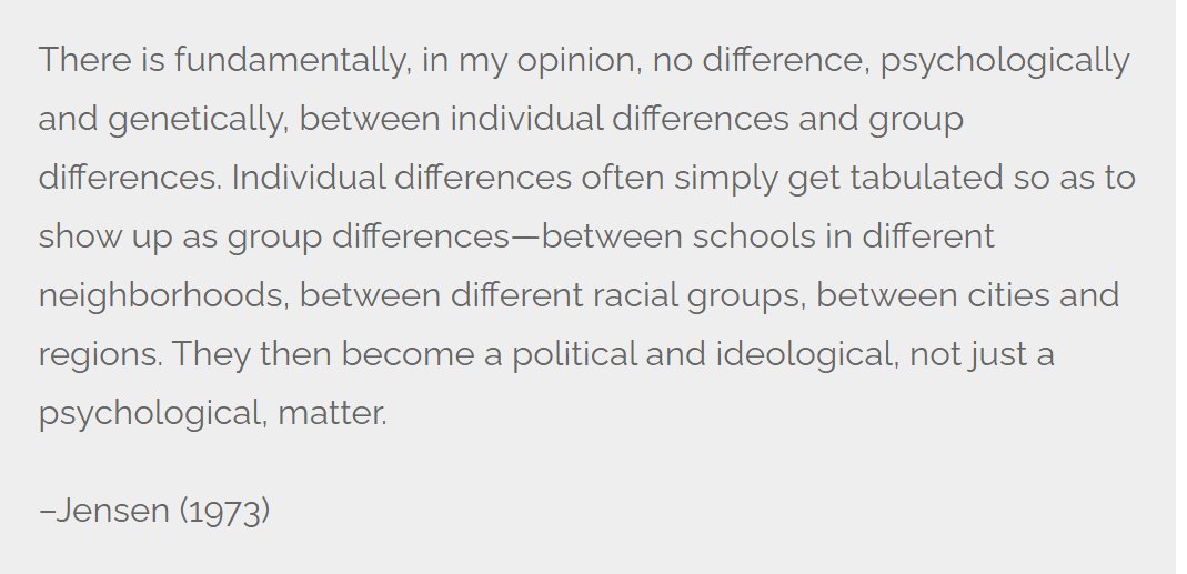 Individual and group differences