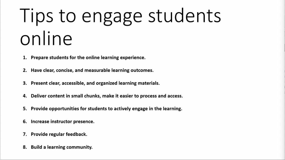 QMProgram's tweet photo. From "Reengage the Digital Learner": There are many things we can’t control, but there are some we can… #QualityInAction https://t.co/P34uCwwNhb