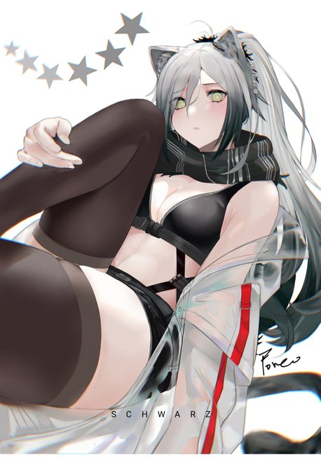 黑  #明日方舟 