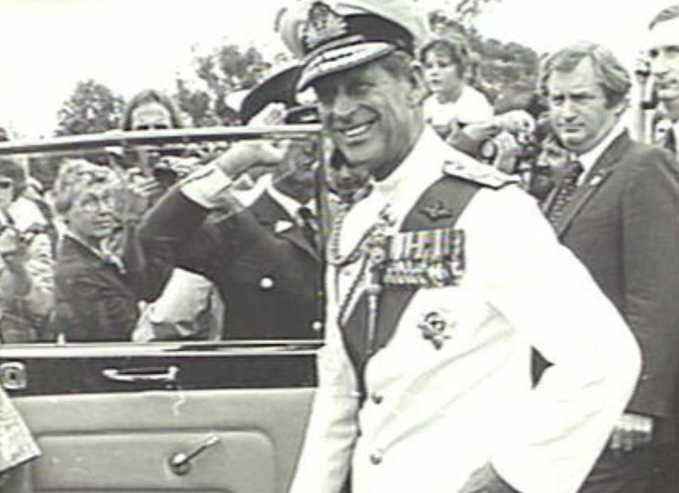 AWMemorial's tweet image. It is with sadness that we acknowledge the passing of His Royal Highness Prince Philip, The Duke of Edinburgh, the longest serving consort in British history. This image shows Prince Philip at the @AWMemorial during his visit in 1977. 043845