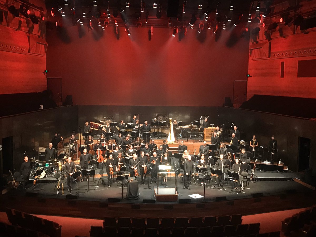 Vanessa Perica (@vanessa_perica) on Twitter photo Bravo <a href="/MelbSymphony/">Melbourne Symphony Orchestra</a> Orchestra! Congratulations on a fantastic performance of Mark Anthony Turnage’s ‘Blood on the Floor.’ What an incredible work!
Conducted by Fabian Russell, and featuring Carl Mackey, James Sherlock, Sam Anning & Dave Beck. Bravo <a href="/MelbSymphony/">Melbourne Symphony Orchestra</a> Orchestra! Congratulations on a fantastic performance of Mark Anthony Turnage’s ‘Blood on the Floor.’ What an incredible work!
Conducted by Fabian Russell, and featuring Carl Mackey, James Sherlock, Sam Anning & Dave Beck.