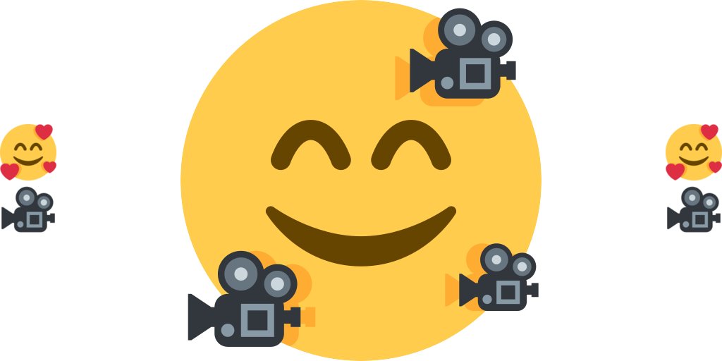 emoji happy face camera