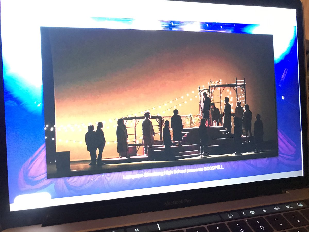 Another busy and interesting week of student teaching! Rounding it all out with the school’s production of GODSPELL. #psuaged21 how are you reaching out to engage with other departments in your schools??