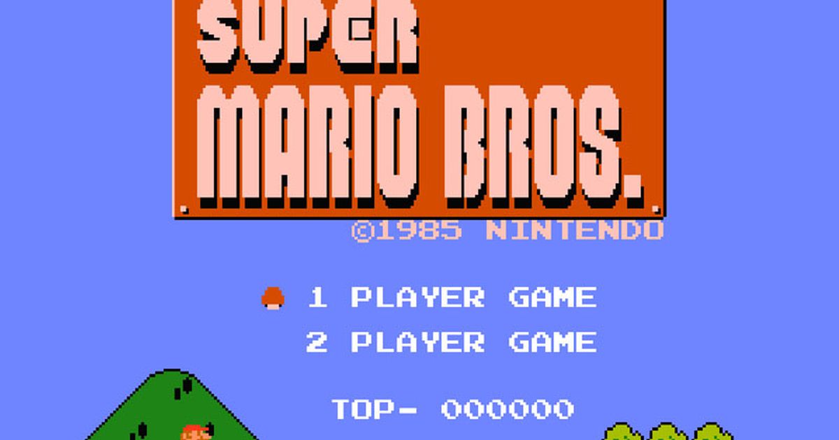 Super mario bros game. Игровое меню игры Марио. Меню из Марио. Марио меню Денди. Главное меню Марио.