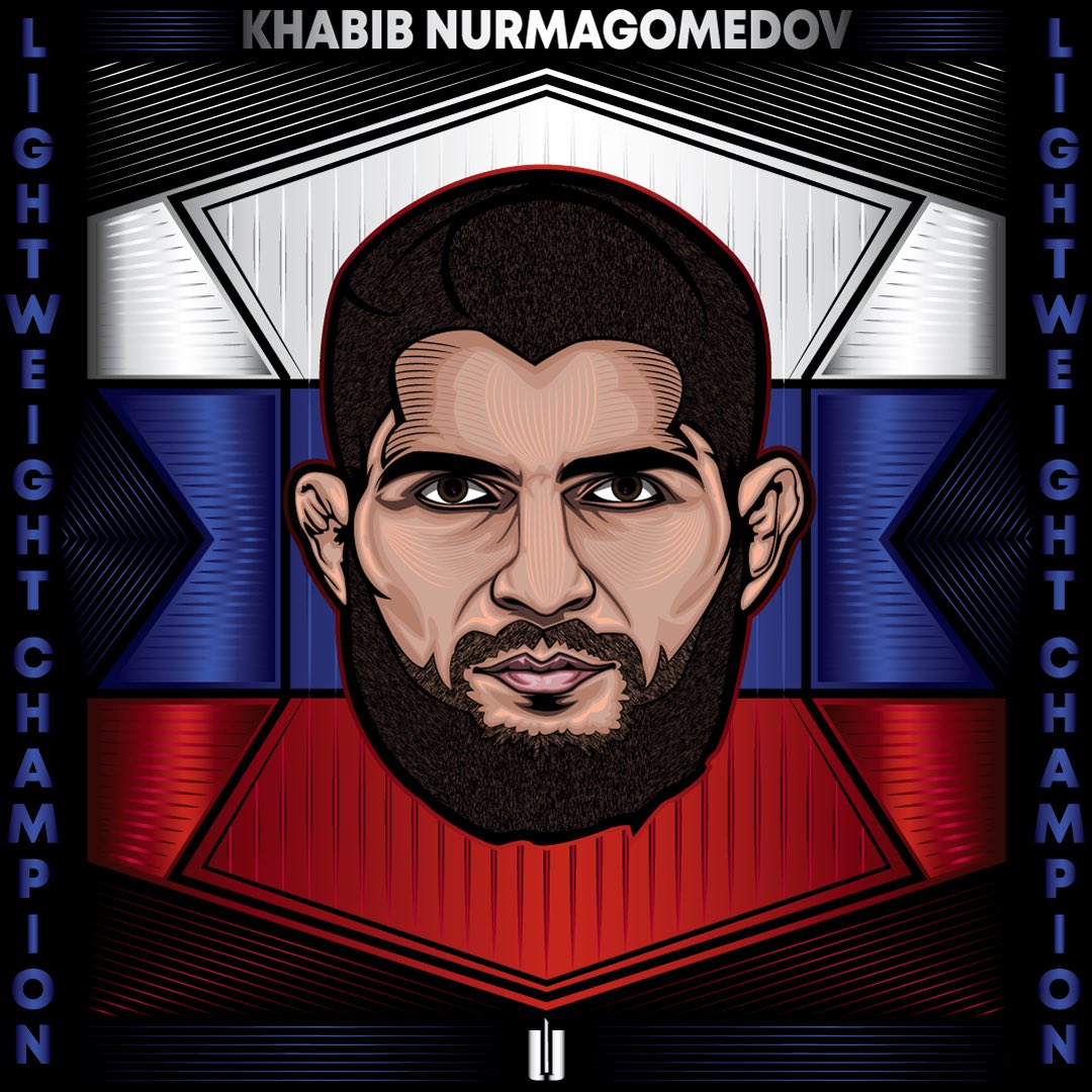 theuniondesigns's tweet photo. @TeamKhabib  
#khabibnurmagomedov #mma #ufc #nft #ufcnft #theunion https://t.co/2BcpUuldGU