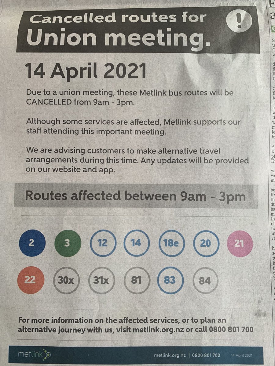 RossTeppettCTU's tweet photo. Gr8 to read today @metlinkwgtn supporting drivers’ right to meet to discuss the dire state of their collective negotiations.... but Welly bus system needs a big political fix #bustastrophe #messlink #ptomdisaster https://t.co/x7vUEuR1qd