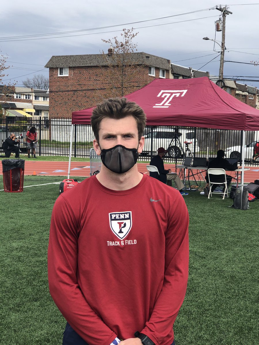 PennTrack's tweet photo. Robbie Ruppel scoring three ‘W’ in the 400, clocking a time of 49.38! https://t.co/bA2lmnwpEL