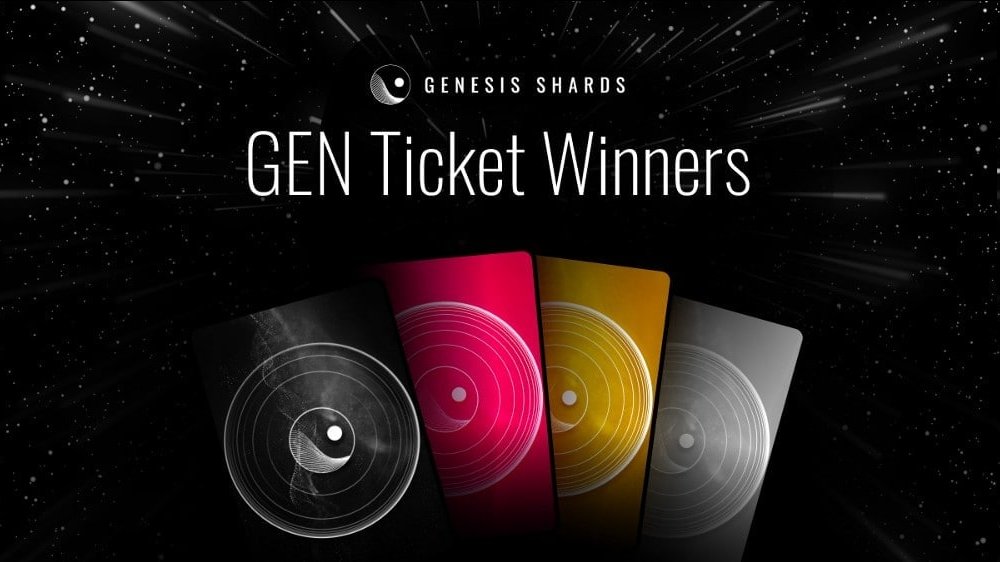 💫 #GenTicket WHITELIST - The results are here! 💫 😍

7 days and 215,000+ registrations later...the moment has finally arrived!

Here are the winners of the $GS #MyGenTicket 🎴🀄️ whitelist 🎉 : docs.google.com/spreadsheets/d…

Medium post with further detail : genesis-shards.medium.com/time-to-claim-…
