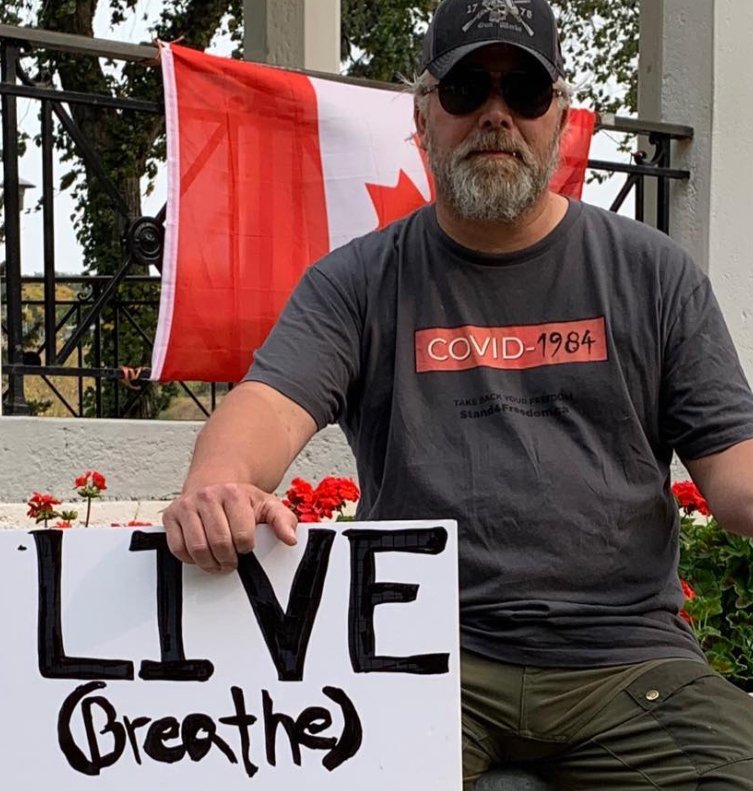 Livestreamer Mark Friesen is a former PPC candidate & Yellow Vester who continues to livestream. Friesen regularly posts anti-Muslim conspiracy theories based around global plots to sneak in “sharia law.” He has also promoted individuals like white supremacist Stefan Molyneux.5/