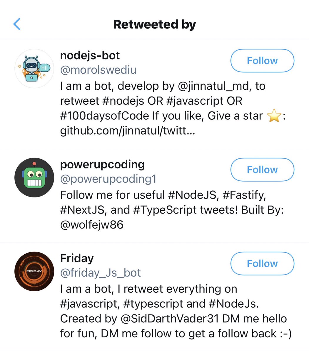 LOSING MY MIND LMAO three bots *instantly* retweeted the *only* post with a hashtag in this thread.I appreciate them proving my point.