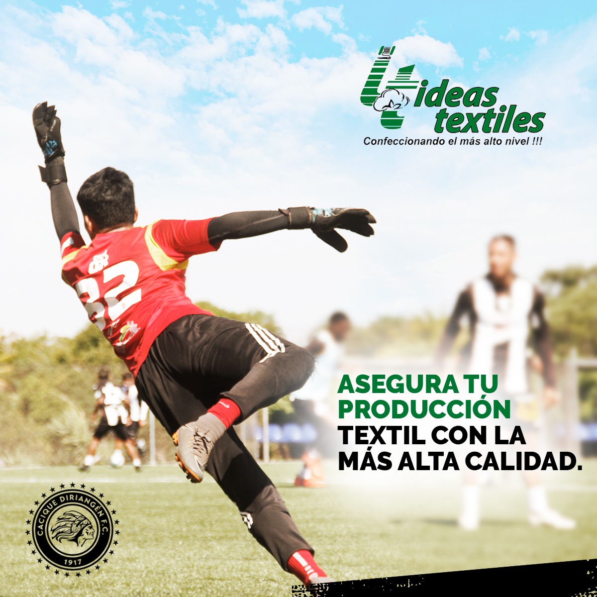 Diriangen_FC's tweet photo. 🔝La mejor calidad en producción textil está en Ideas Textiles, únicos en el país en garantizarte calidad y seguridad en cada prenda. ¡No lo pienses más, asegura tu producción textil con #IdeasTextiles.
#ImperioDelSur #SomosCaciques https://t.co/drLhorVJbZ