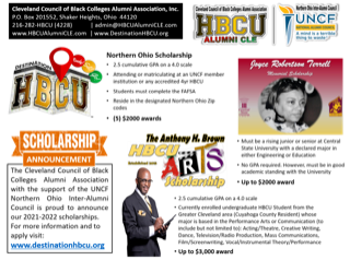 HBCUAlumniCLE's tweet photo. Scholarship Application Now Open | Deadline May 17th 💲 - https://t.co/DPXIpM2vpH https://t.co/aF87cyNHJb