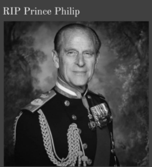 A very sad day. Another constant in my life gone in what seems like a momentous day in our countries history. A selfless and true servant to the crown and the country. RIP Prince Philip and thinking of queen at this moment. 🇬🇧