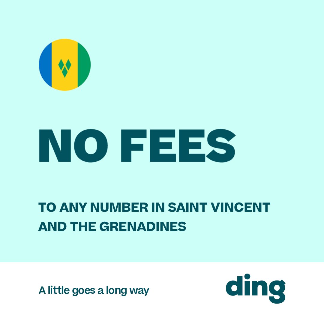 In the wake of  #LaSoufriereEruption, global top-up service  @dingcares is now offering NO fees on all top-ups sent to numbers in Saint Vincent and the Grenadines. Please help those on the ground to stay connected by sharing this with anyone you know who is in a position to assist.