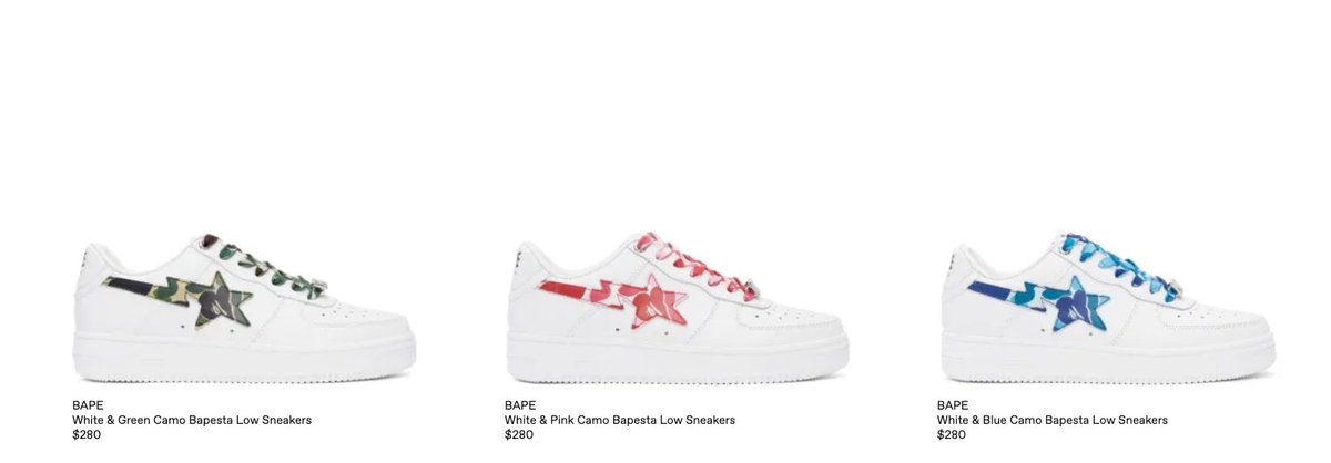 ssense bapesta