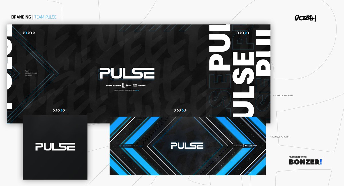 Bonzer's tweet image. New Team brand! Take a look over @PulseHQ_
