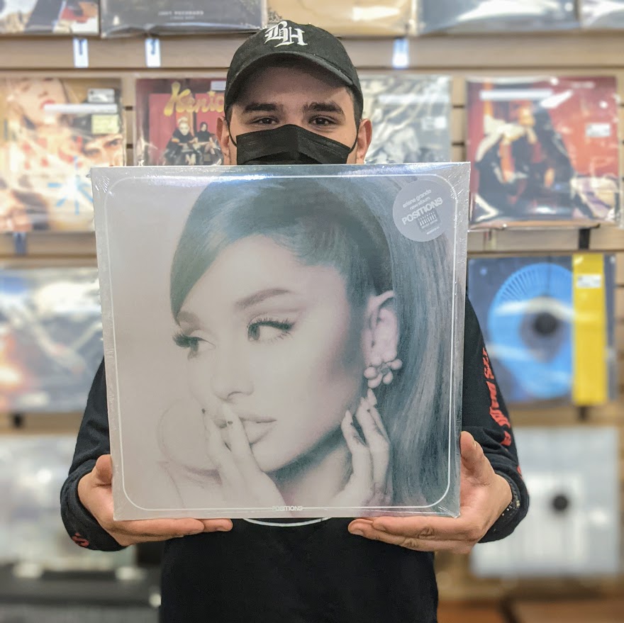 Zia Records on X: Ariana Grande 'Positions' is out now on Coke Bottle Clear  Vinyl!! / X, Positions Vinyl