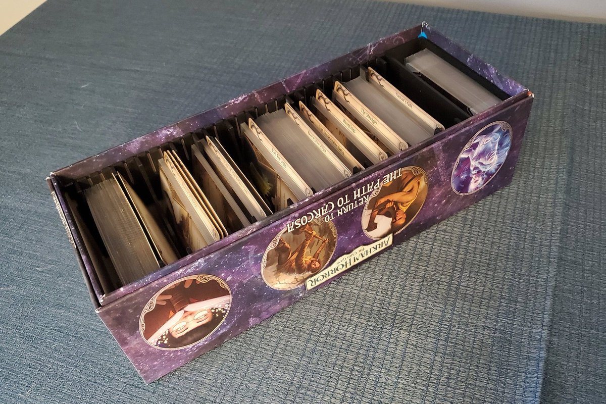 SweetHeadlock's tweet photo. Excited to share the latest addition to my #etsy shop: Arkham Horror LCG Compatible Card Box Organizer #arkhamhorrorlcg #arkhamhorror #lcg #livingcardgame #storage #organizer #deckstorage https://t.co/xt37kFM405 https://t.co/AMG3BcyxjX
