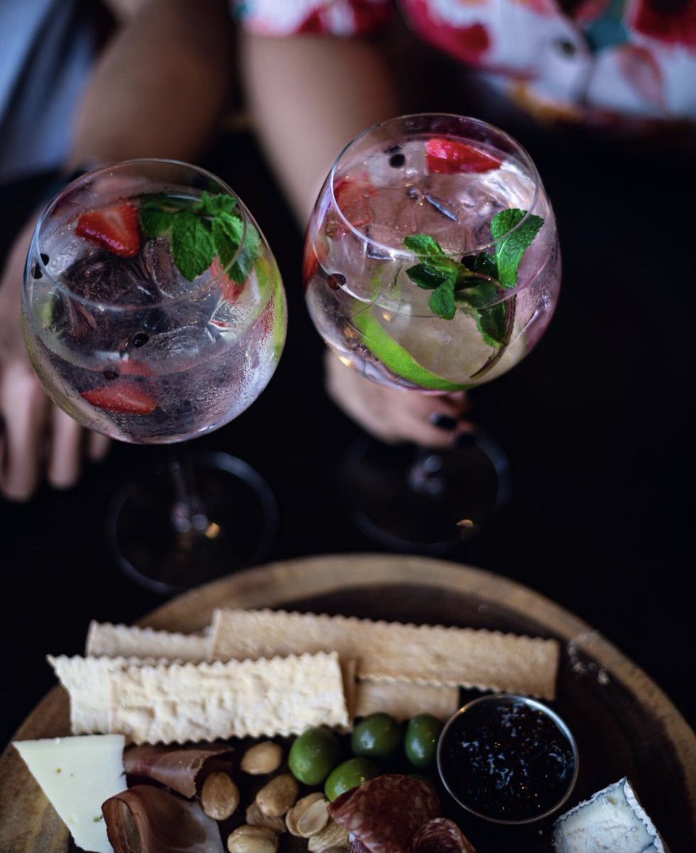 We are locked and loaded with #Ebra #gin and tonics for  #GinandTonicDay 💜✨