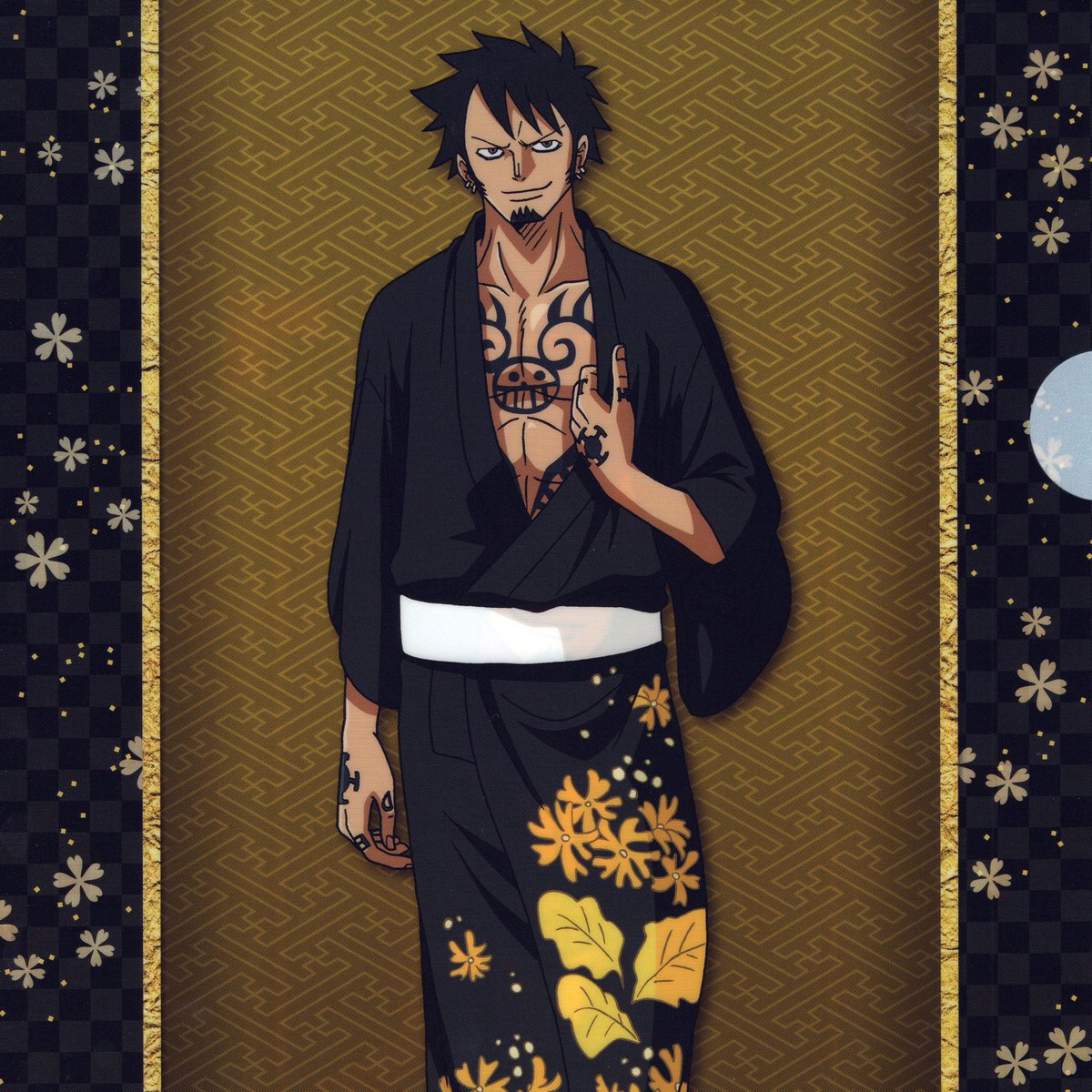 Yukata A: 90/10 He is showing me the goods! YES! Also, I love the flowers, he looks so nice!! YASSS!