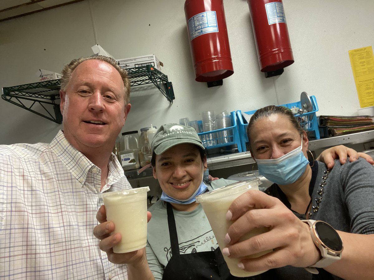 It’s back! 
A Friday tradition. Pina colada’s for the Team to celebrate and thank them for a great week. #bigred #cultureisstrong