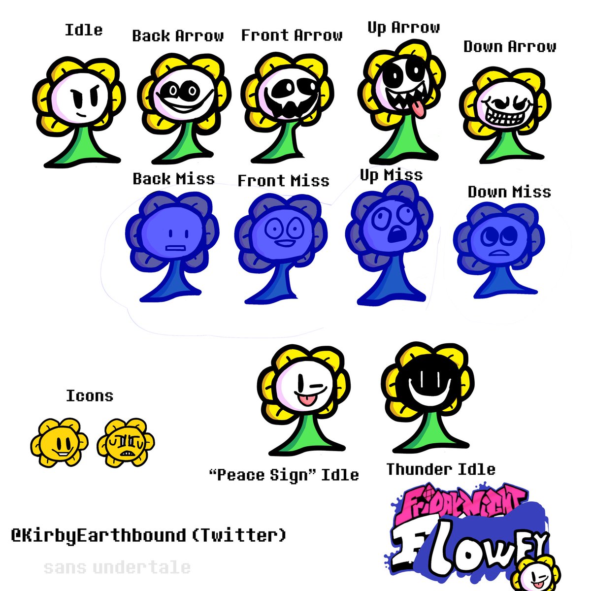 Kirbbound S Tweet Made A Flowey Sprite Sheet For Friday Night Funkin Undertale Deltarune Fridaynightfunkin Fridaynightfunkinart Fnf Fridaynightfunkinfanart Flowey Trendsmap