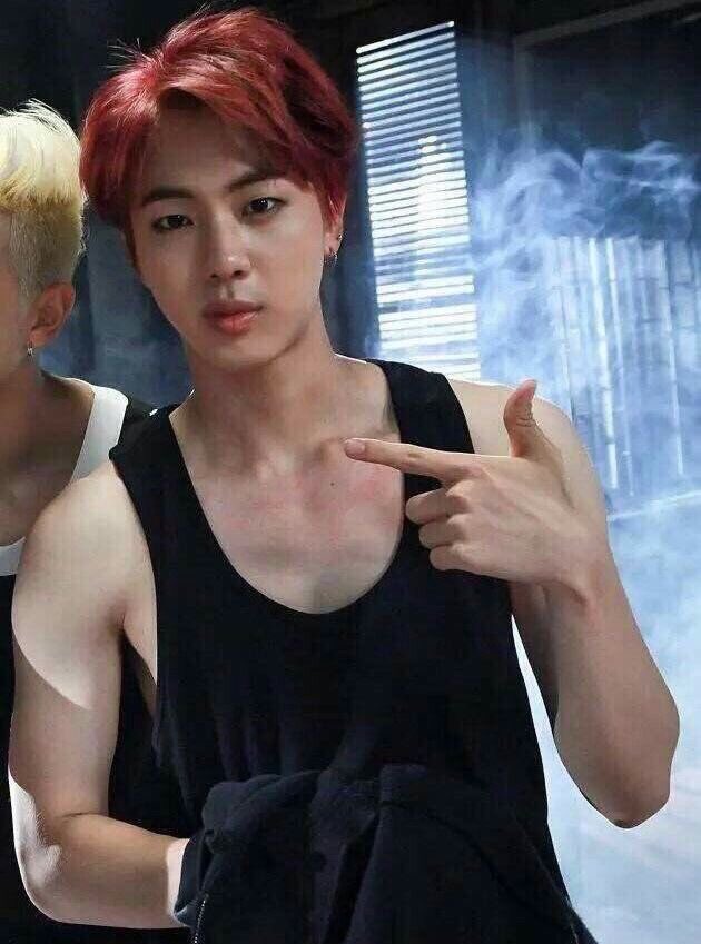 it’s a seokjin day but specifically THIS seokjin — he looks like he’d disrespect me and i’d like it