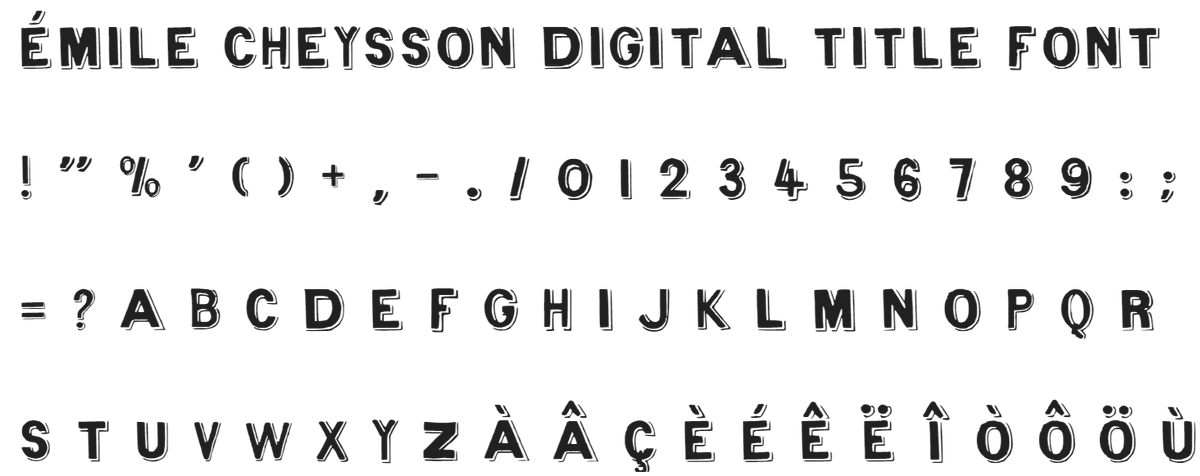Kenneth Field A Late Friday Afternoon Emile Cheysson Digital Twin Mimicking The Lettering He Used For Titles In Many Of His Late 19th Century Album De Statistique Graphique T Co Wxxdikrn0n