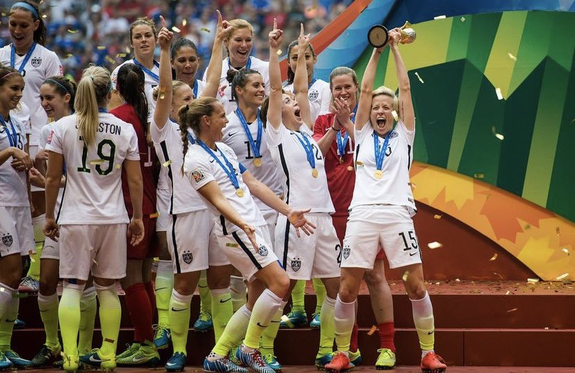 This goes in line with one of  @JaneGPhoto’s most memorable experiences, as she was able to cover the 2015 Women’s World Cup Final that our beloved  @USWNT won, capturing the pure joy of champs when lifting the trophy.