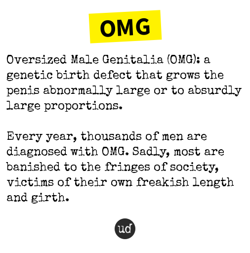 Urban Dictionary on Twitter "nejireluvbot OMG Oversized Male