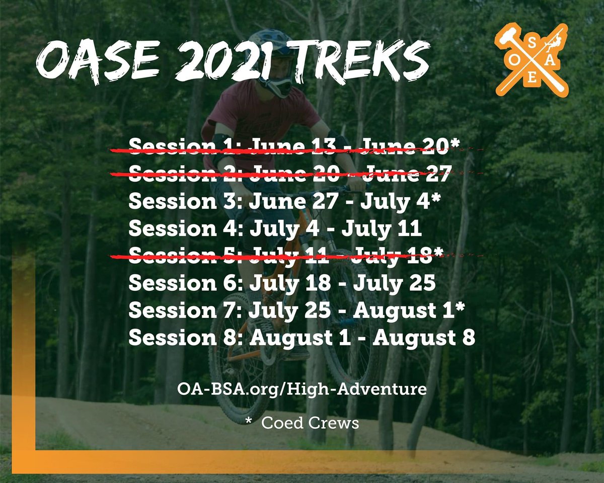 OA High Adventure tweet media