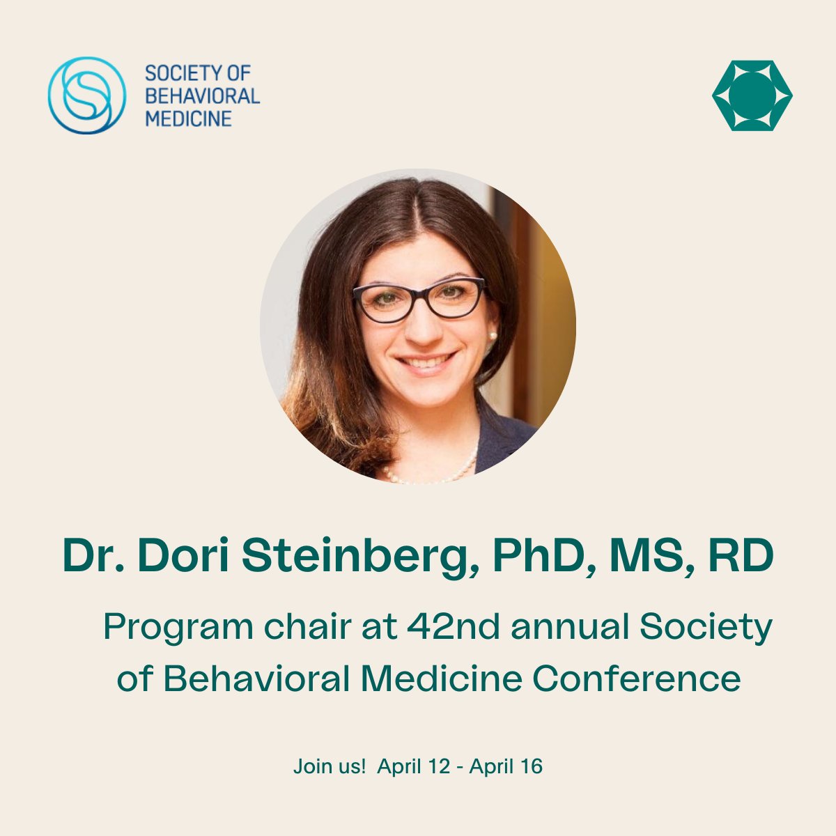 joinequip's tweet photo. We’re so proud that Equip’s Director of Research 
@DrDoriRD is the program chair for the 42nd annual 
@BehavioralMed conference! This year’s theme is “Let’s go all in – Inclusion, Innovation, and Influence”. Learn more here: https://t.co/a8akRCnSgn https://t.co/koPxiHSZzm