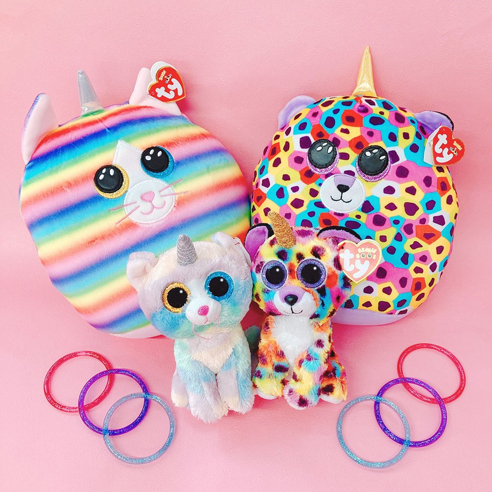 Tyのもちもちクッションぬいぐるみ🧸❤️スクイッシュ・ア・ブーズ