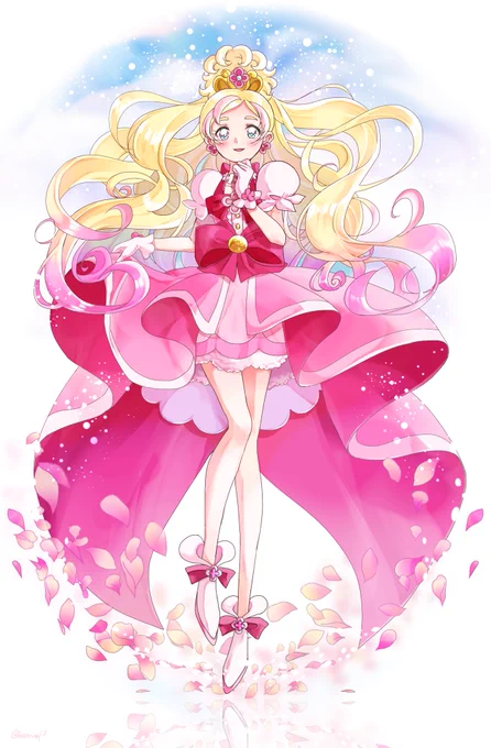#キュアフローラ誕生祭
過去絵のはるはる?
12ヶ月はるはる全然描いてないなぁ?
続き描きたいな! 