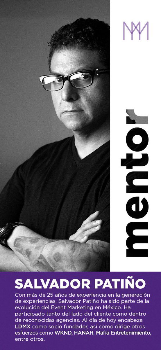 Ellos son mentores en #Immersive. 

Ellos te enseñarán a crear experiencias a través de los eventos. 

Comenzamos el 15 de abril.