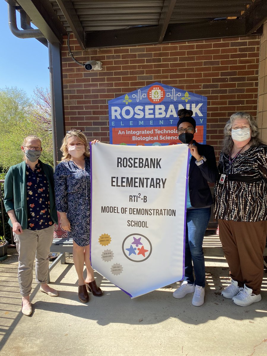 🎉Huge congrats to <a href="/RosebankSTEAM/">Rosebank STEAM Magnet School</a> for Model of Demonstration status for three years in a row!!!! @TBSPvanderbilt