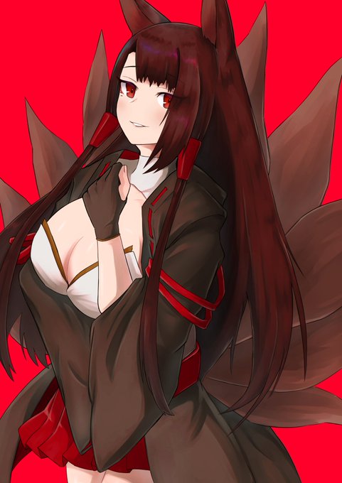 今日は用事があってお絵描きできないので、赤城さん再掲しておきます☀️ 