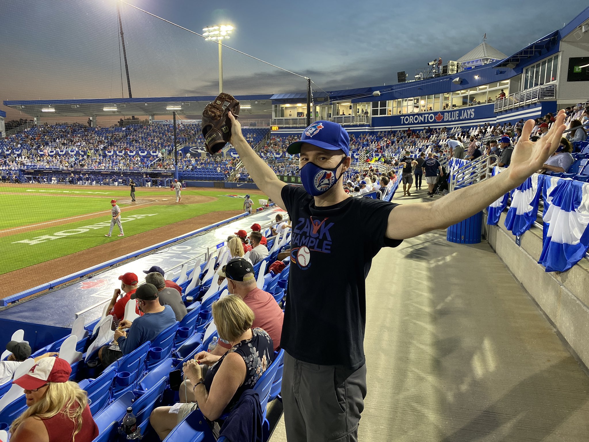 Zack Hample on X: Hello from TD Ballpark in Dunedin, Florida — my 60th MLB  stadium! 😎 #bluejays  / X